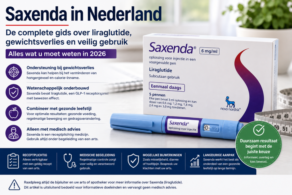 Saxenda in Nederland