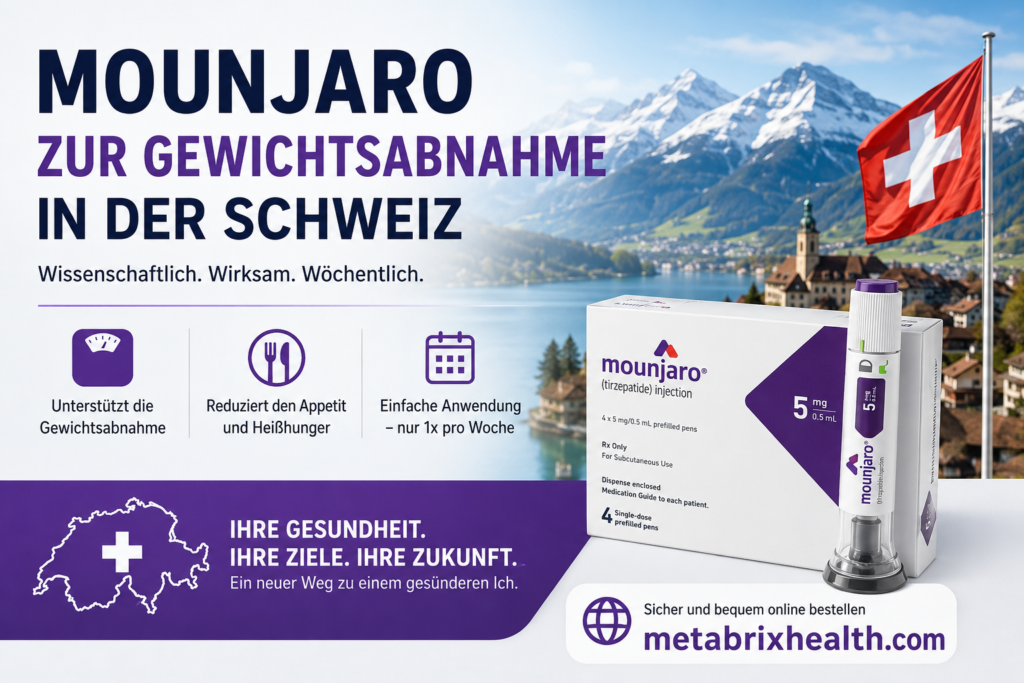Mounjaro Gewichtsabnahme Schweiz